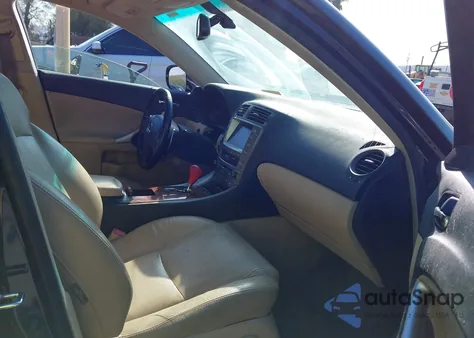 2007 Lexus Is 250 from USA, damaged, VIN JTHBK262775038702